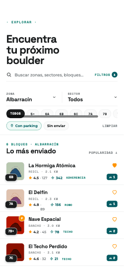 Explore — real app screen